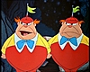 tweedle dee and tweedle dum