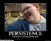 fat people persistence cookie demotivational poster