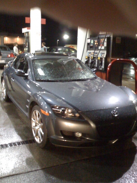 Fueling up for a joyride...
